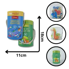 SWISSHOME - JUEGO DE ROMPECABEZAS EN TARRITO DE ANIMALES