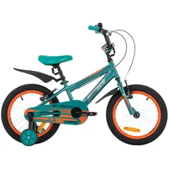 GW - Bicicleta Infantil Extreme Rin 16 Acero Agua marina