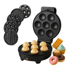SOKANY - Waflera Electrica 5 En 1 Original Donas Muffins