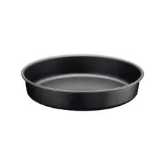 TRAMONTINA - Molde para hornear Brasil en aluminio con revestimiento interno y externo antiadherente Starflon Max grafito 24 cm 2,1 L