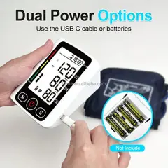 GENERICO - Tensiómetro de Brazo Automático Alta Precisión Digital Tensiómetro