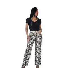 PAATAL - Jean Stretch Camuflado en Denim