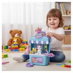 INFANTILES CAJUROMIX - Maleta De Juguete 3 En 1