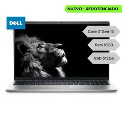 DELL - Portatil Intel Core i7-1355U Ram 16Gb SSD 512Gb 15.6" FHD Win 11