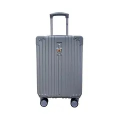 BIN COLOMBIA - Maleta De Viaje 19 Pulg Expandible Cabina Bin M019 Plata