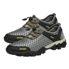 SPORT - Tenis Hombre Modernos Suaves Ligeros Senderismo para Agua Terra