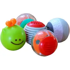 INFANTINO - Juguete Bebés Motricidad Pelotas Colores Texturas Sonidos