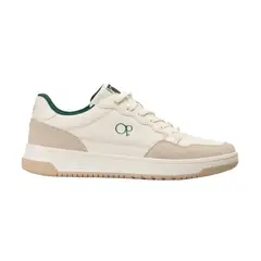OCEAN PACIFIC - Tenis para Hombre OP Casuales Blancos y grises