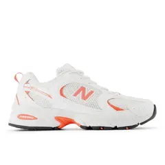 NEW BALANCE - Tenis 530 Mujer-Blanco/Naranja