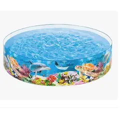 INTEX - Piscina Rígida De 244cms X 46cms Color Multicolor