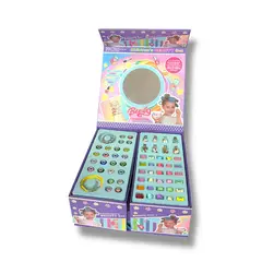 GENERICO - Set Maquillaje Y Belleza Infantil Maletín Espejo