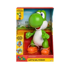 NINTENDO - Lets Go Yoshi Figura Coleccionable Mario Bros 29 cm
