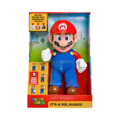 NINTENDO - Its-A Me Mario Figura Coleccionable Mario Bros 29 cm