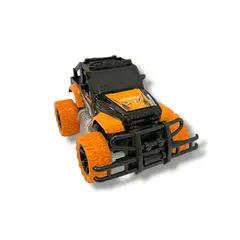 GENERICO - Carro A Control Remoto Jeep Con Timon Naranja