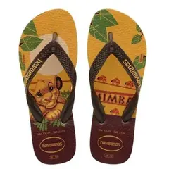 HAVAIANAS - Chanclas Sandalias Rey León Amarilla