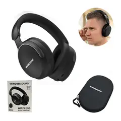 NOBELSOUND - Auriculares Diadema Inalambricos Con Estuche Bluetooth 5.4