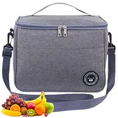 ONE PIXEL - Lonchera Portátil Impermeable Con Bolsillo Exterior Gran Capacidad