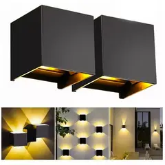 ONE PIXEL - Lámpara De Pared Interior Y Exterior Luz Impermeable Iluminación