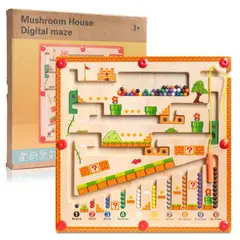 SWISSHOME - LABERINTO MAGNETICO JUEGO PARA NIÑOS Y NIÑAS