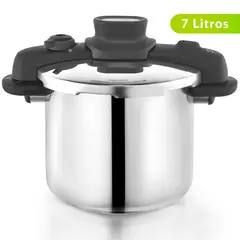 IMUSA - Olla a presión de 7 Litros Talent Master Acero Inoxidable 7114000584