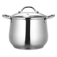 TECNOHOGAR JS - Olla Sopera En Acero Quirurgico Capacidad 17 Litros Gipfel