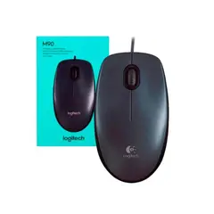 LOGITECH - MOUSE M90 ALAMBRICO USB NEGRO