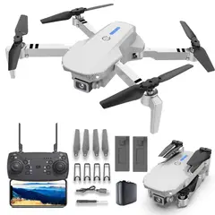 COLME TECHNOLOGY HOME - Drone Plegable Con Cámara Wifi 24g Fpv Control Altura E88 PRO