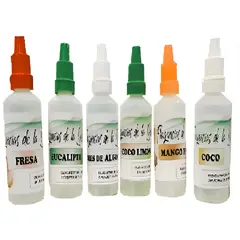 SKY - Set 5 Esencias Hidrosolubles Para Humidificador Aromaterapia Blanco