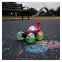 INFANTILES CAJUROMIX - Carro Loco A Control Remoto 360 Grados