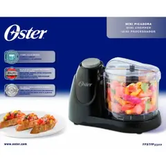 OSTER - Mini picatodo Oster® de 2 velocidades, Negro