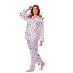 CLONHADAS - Pijama completa con pantalón Mujer Manga larga DANIELA ABRIGADO