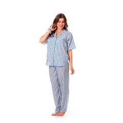 CLONHADAS - Pijama completa con pantalón Mujer Manga Corta SUSY