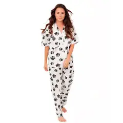 CLONHADAS - Pijama completa con pantalón Mujer Manga Corta SUSY