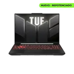 ASUS - PORTATIL GAMER TUF A16 - RYZEN 5 7535HS - RAM 16GB - SSD 512 GB - RTX 4050 6GB
