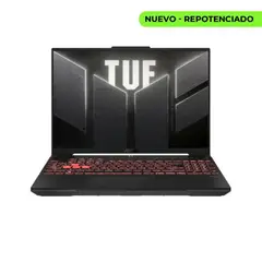 ASUS - PORTATIL GAMER TUF A16 - RYZEN 5 7535HS - RAM 32GB - 1TB - RTX 4050 6GB