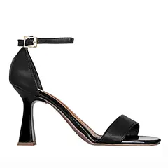 FRATTINI - Sandalia tacon de mujer Negro sandsara-11