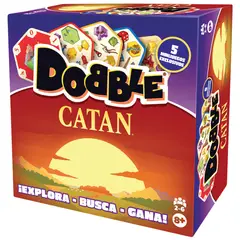 ASMODEE - Dobble Catan Juego De Mesa Español