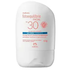 NATURA - Protector Solar Facial 30 FPS Piel Seca Fotoequilibrio 50 g