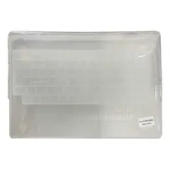 GENERICO - Carcasa Case Para Mac Pro 14 A2442 Protector Teclado Español Transpare