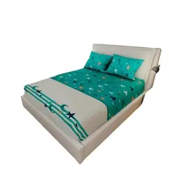 ELEGANT - Sábanas Ajustables con 2 Fundas - Cama Doble 140 - Tela Suave y Resistente