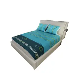 ELEGANT - Juego de Sábanas Modernas - Cama Doble - Tela Antialérgica y Fresca