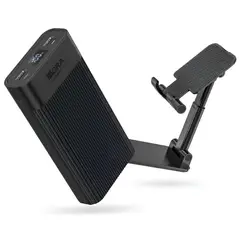 INNOVA - Powerbank 20000mah Digital Con Soporte Celular Plegable InnovoPortátil