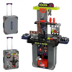 GENERICO - Maleta De Juguete Kit Herramientas Niño + Accesorios FullGan