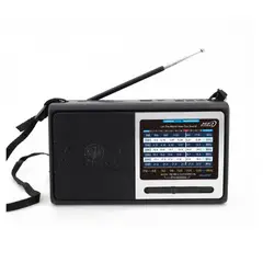 GENERICO - Radio Am-fm-sw 8 Bandas X-BASS Recargable Usb Sd