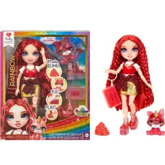 RAINBOW HIGH - Muñeca Ruby - Kit De Slime