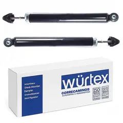 GENERICO - Kit Amortiguadores Traseros Gas Spark GT marca Wurtex