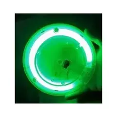 TYPER - Lámpara Circular Interior Coche Color Verde