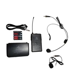 AMERICAN SOUND - Micrófono Inalámbrico Solapa Diadema Uhf Audio Limpio