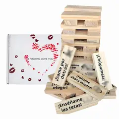 GENERICO - Juego De Mesa Para Adultos Parejas Torre Jenga Erotico