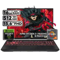 ASUS - TUF GAMING A16 RYZEN 7 16GB 512GB RTX 4050 16″ FHD+ 144HZ W11
